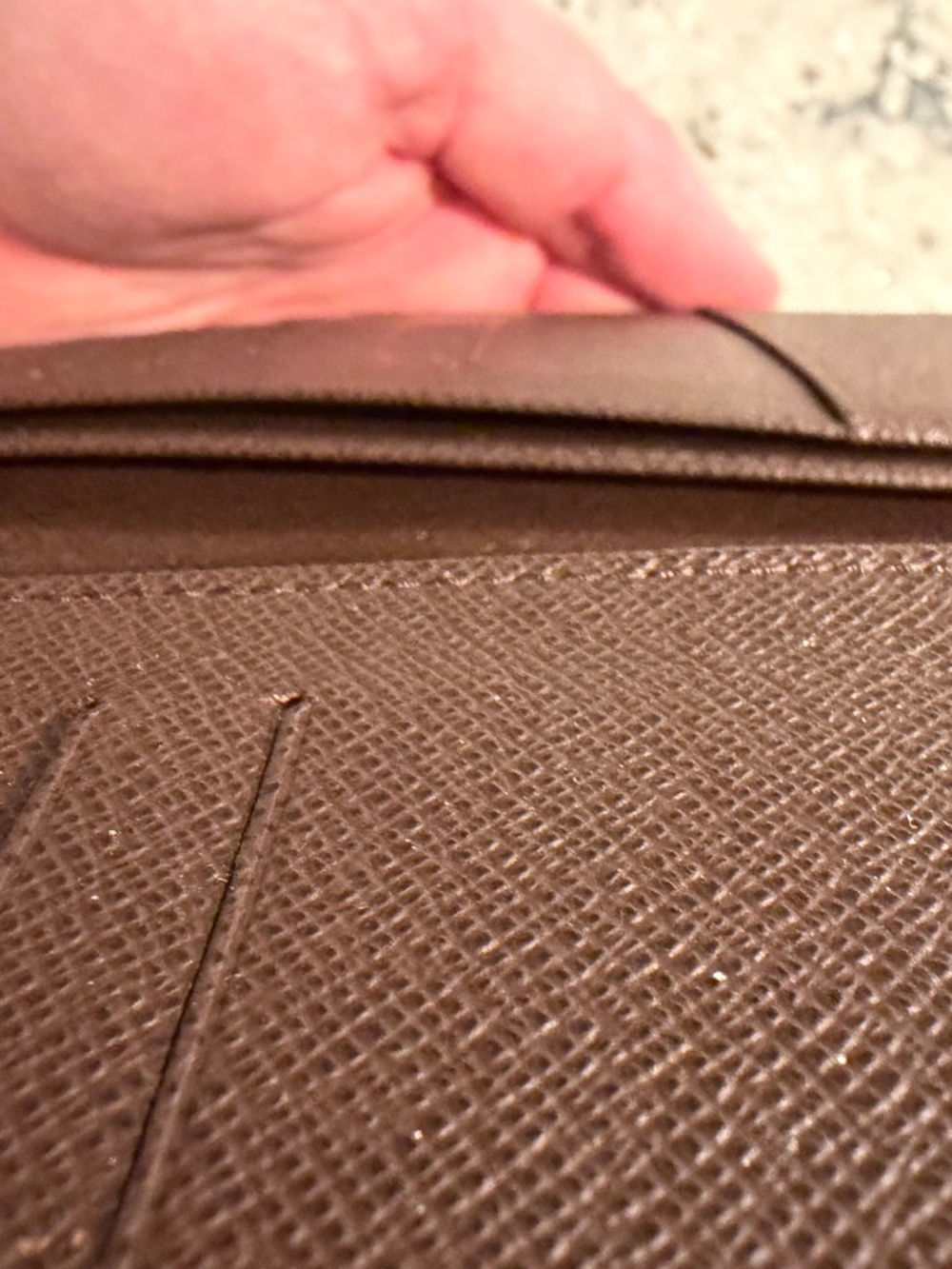 Louis Vuitton Damier Ebene Wallet - Picture 6 of 7